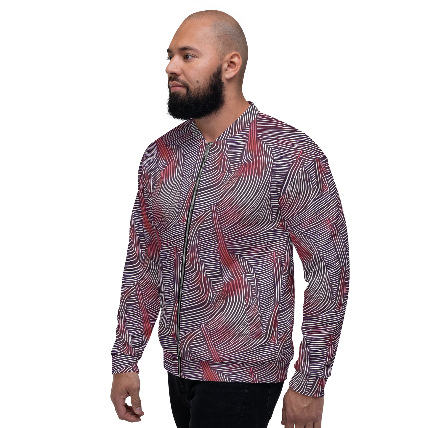 Bomber Jacket - Nebula Waves