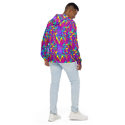 Men's Windbreaker - Nebula Radiance