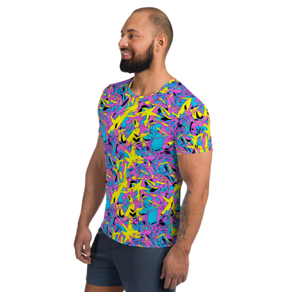 Men's Athletic T-Shirt - Neon Jive