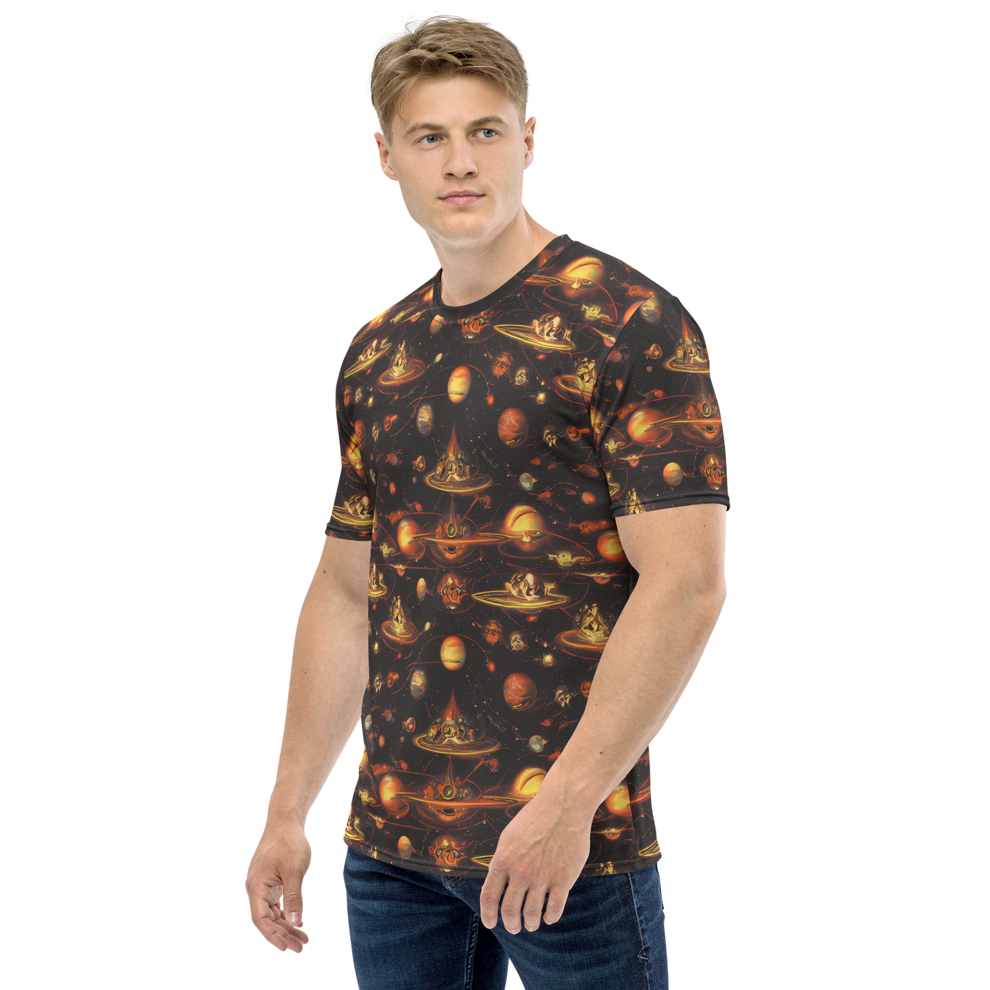 Men's Crew Neck T-Shirt - Murillo Vortex