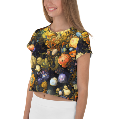 Women's Crop Tee - Baroque Blossom