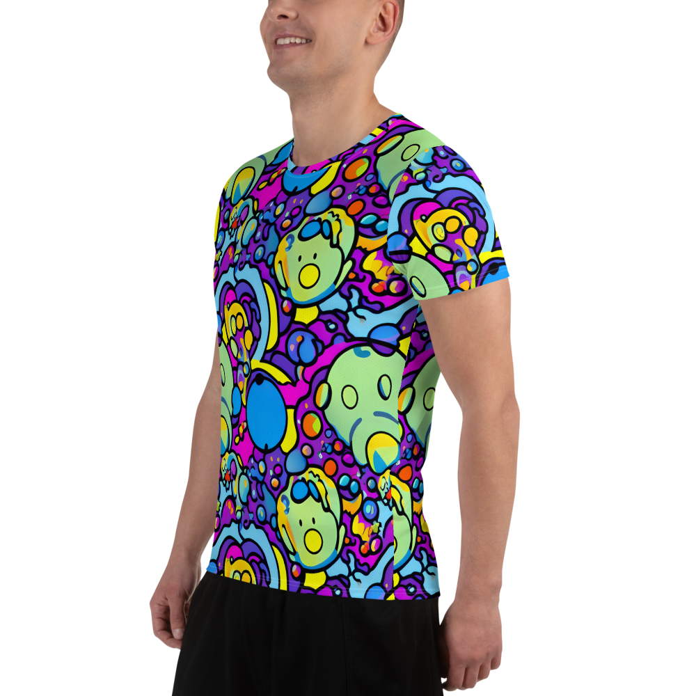 Men's Athletic T-Shirt - Enchanted Orbs