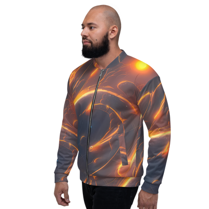 Bomber Jacket - Inferno Spirals