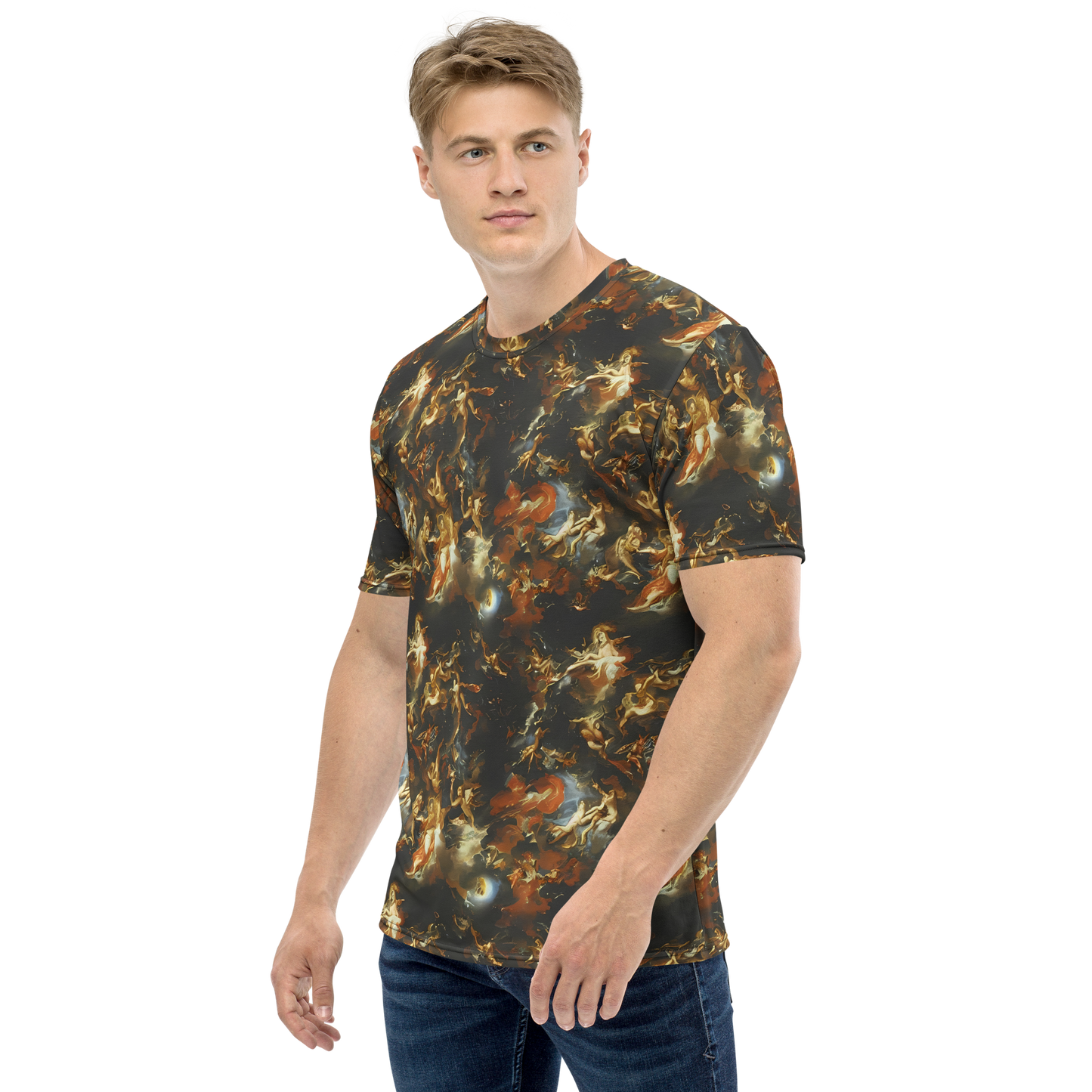 Men's Crew Neck T-Shirt - Van Dyck Vortex