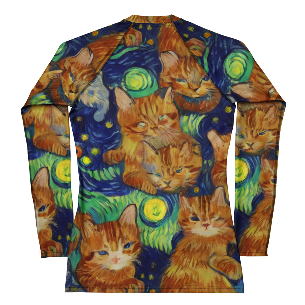 Women's Rash Guard - Celestial Claws