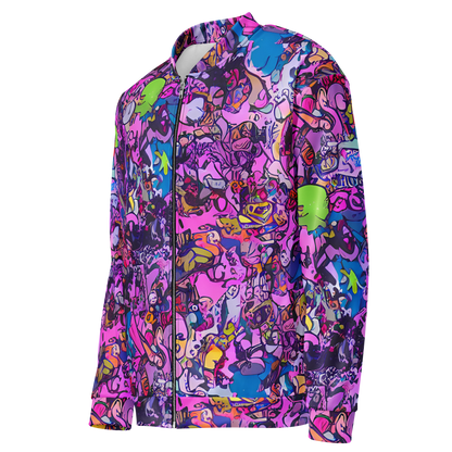 Bomber Jacket - Chromatic Frenzy