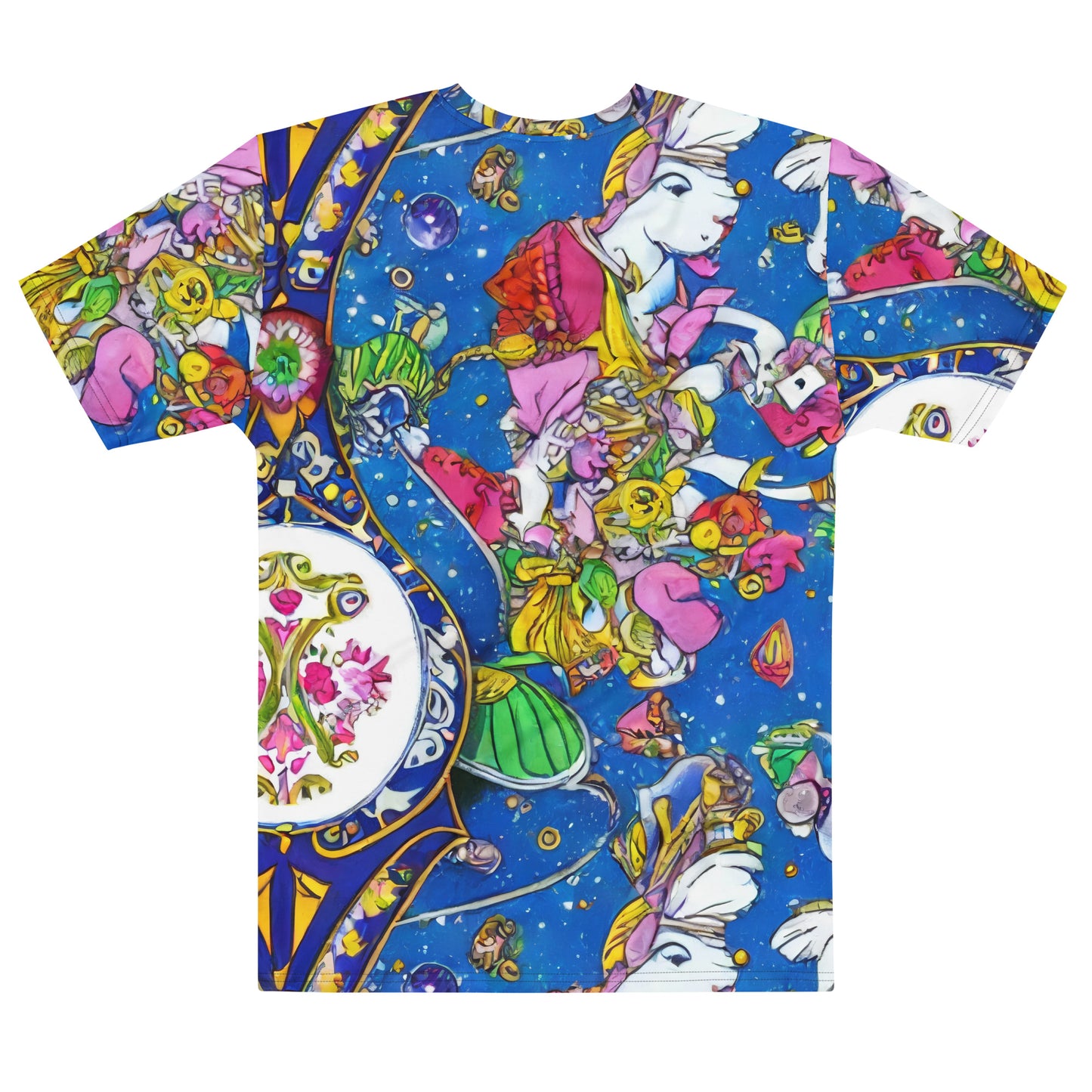 Men's Crew Neck T-Shirt - Galactic Masquerade