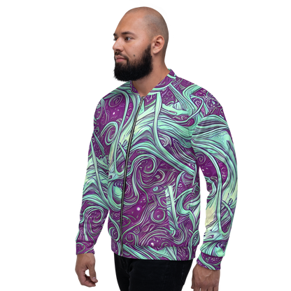 Bomber Jacket - Temple Swirls