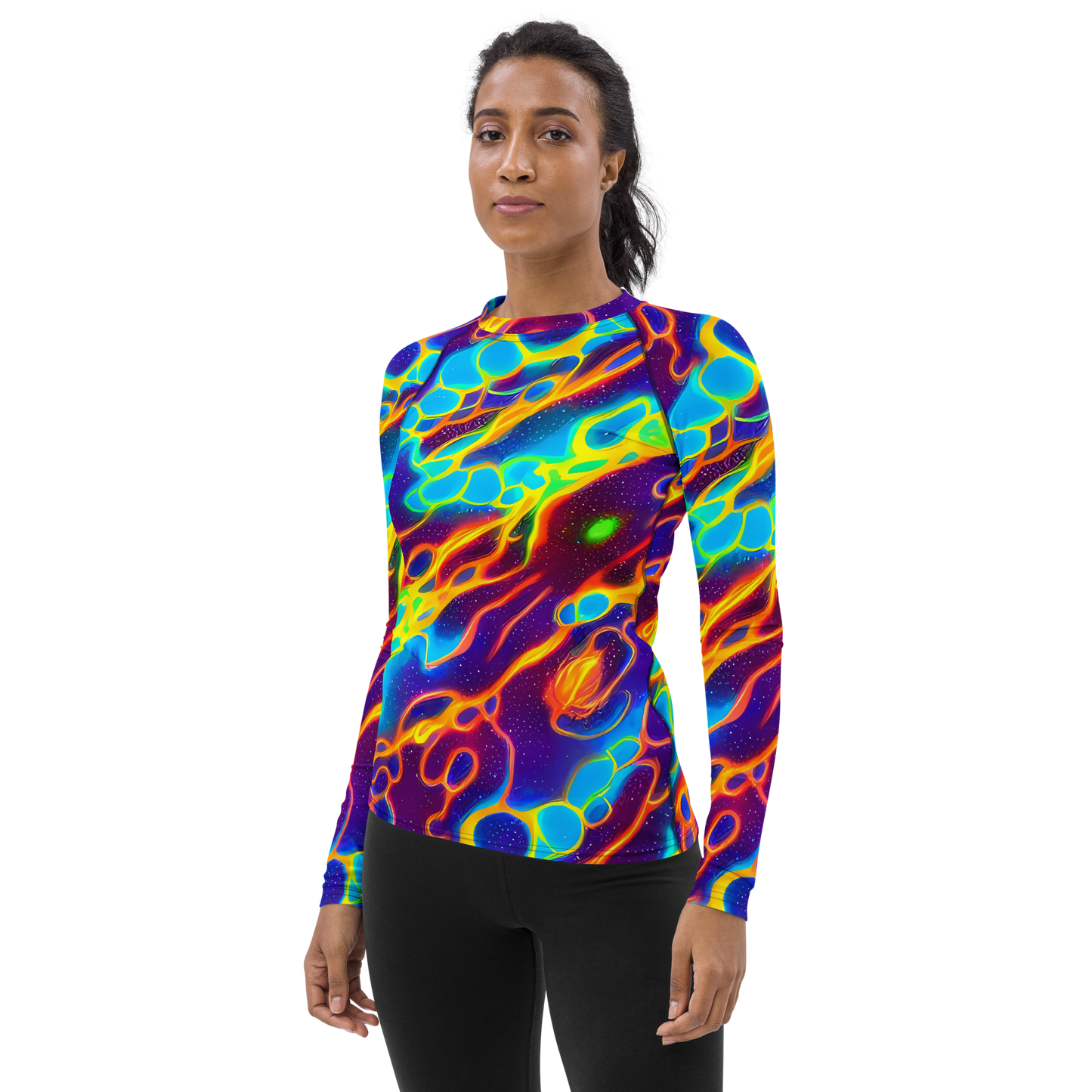 Women's Rash Guard - Endara Eclipse