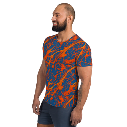 Men's Athletic T-Shirt - Nautical Ember