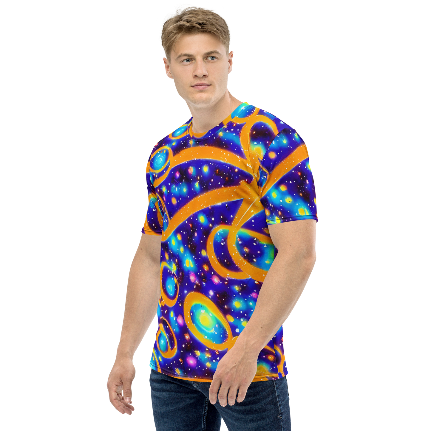 Men's Crew Neck T-Shirt - Epic Orbit