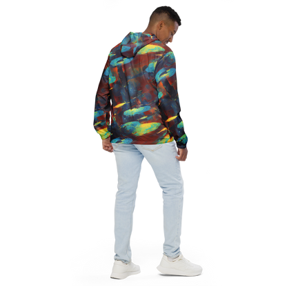 Men's Windbreaker - Journey Through Infinity