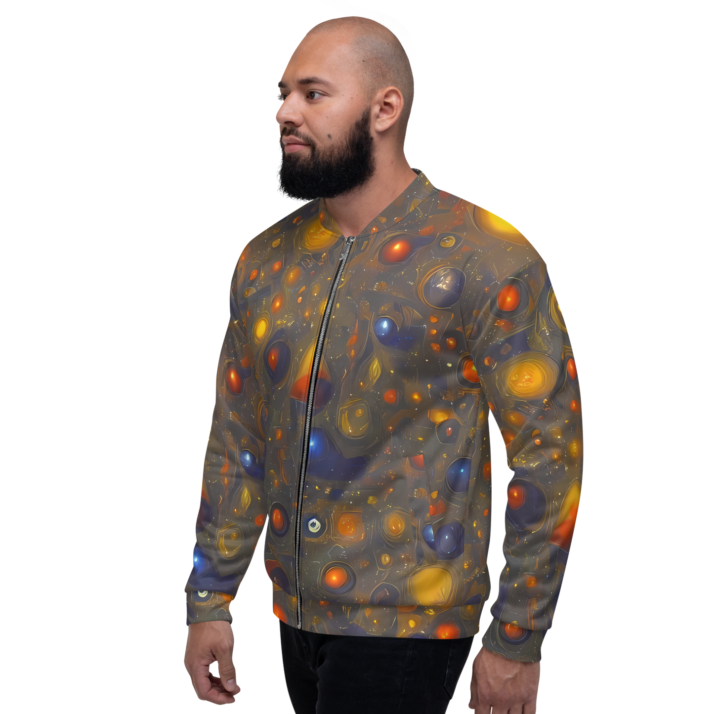 Bomber Jacket - Chromal Flux