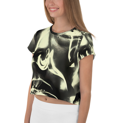 Women's Crop Tee - Visionary Flux