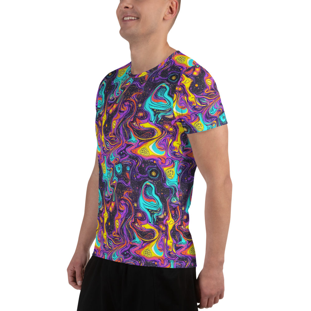 Men's Athletic T-Shirt - Hutty Nebula