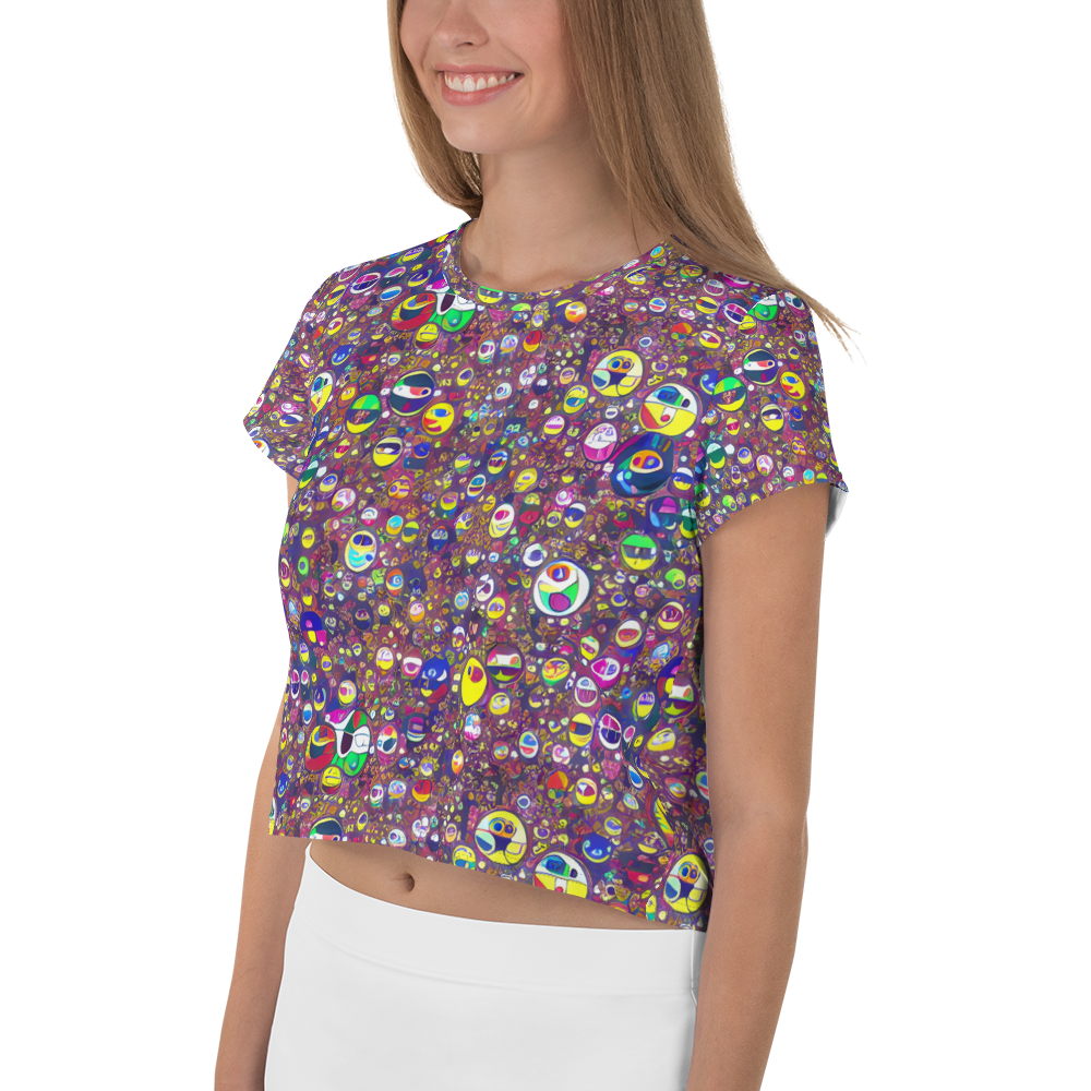 Women's Crop Tee - Eyes of Enchantment