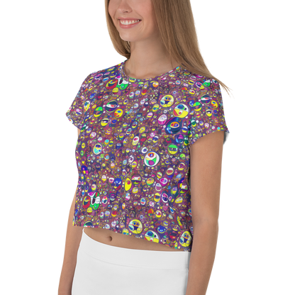 Women's Crop Tee - Eyes of Enchantment