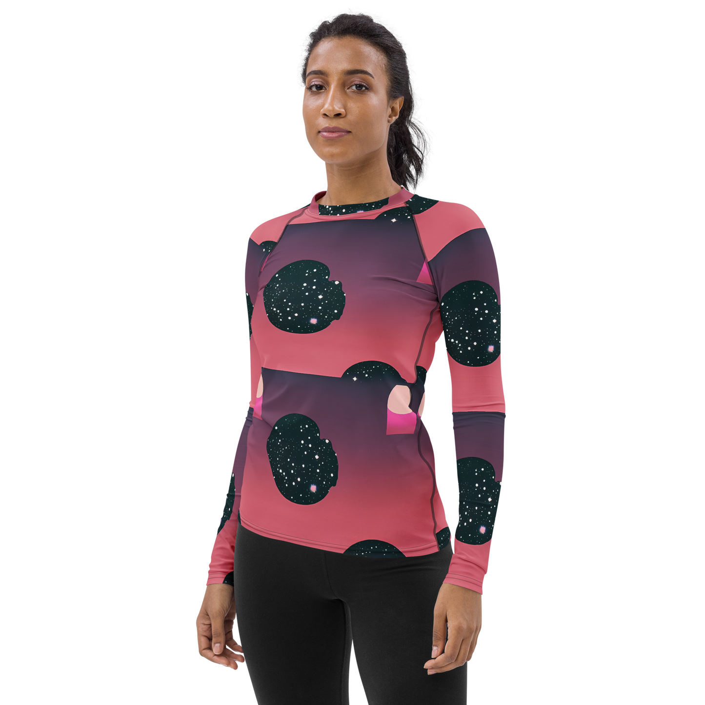Women's Rash Guard - Dreamscape Horizon