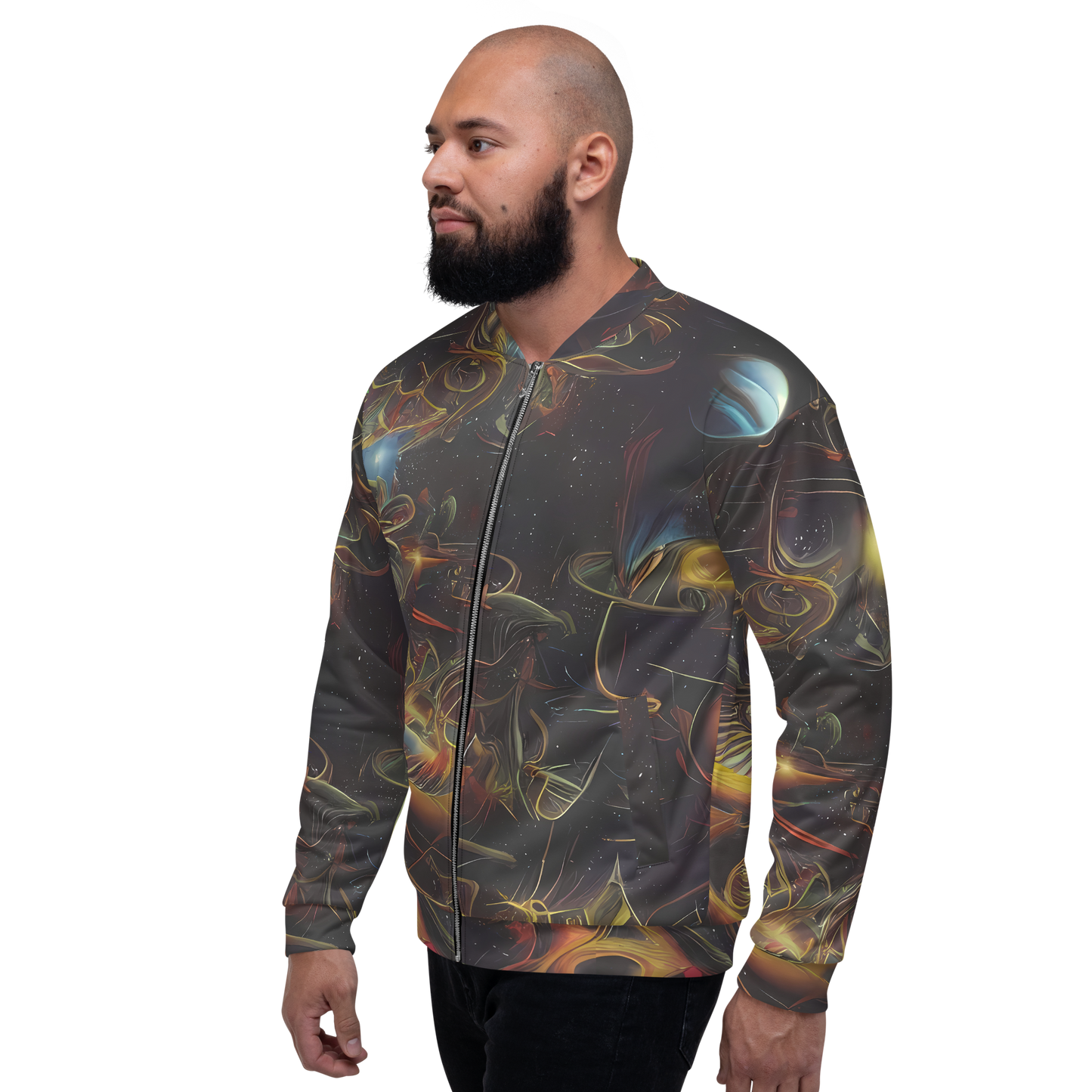 Bomber Jacket - Galactic Swirl