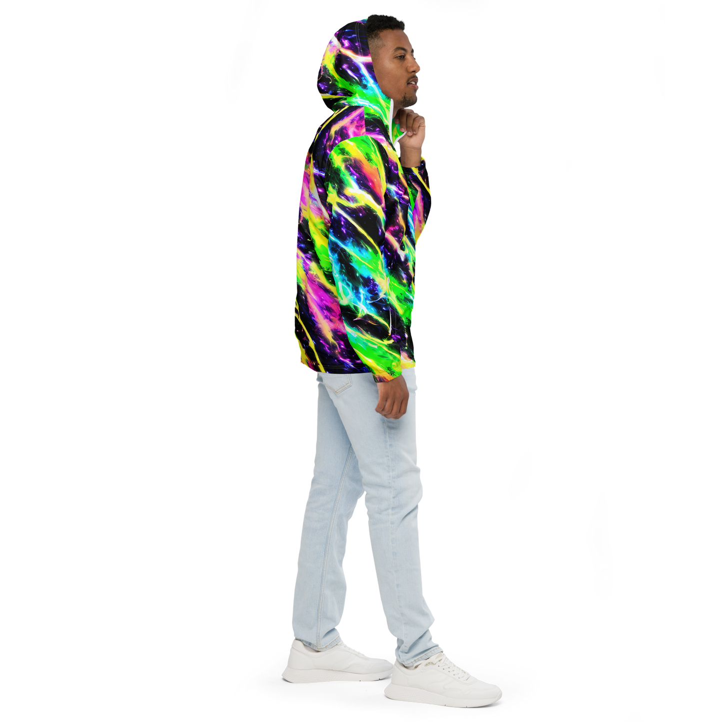 Men's Windbreaker - Chromatic Surge