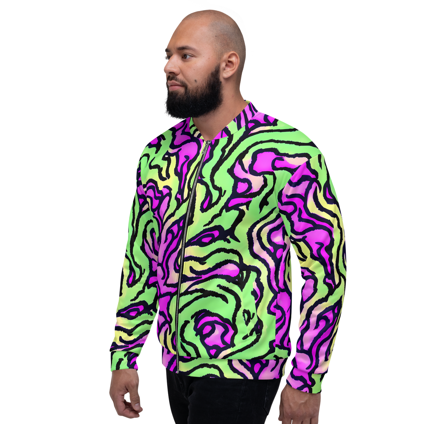 Bomber Jacket - Mintchine Maze