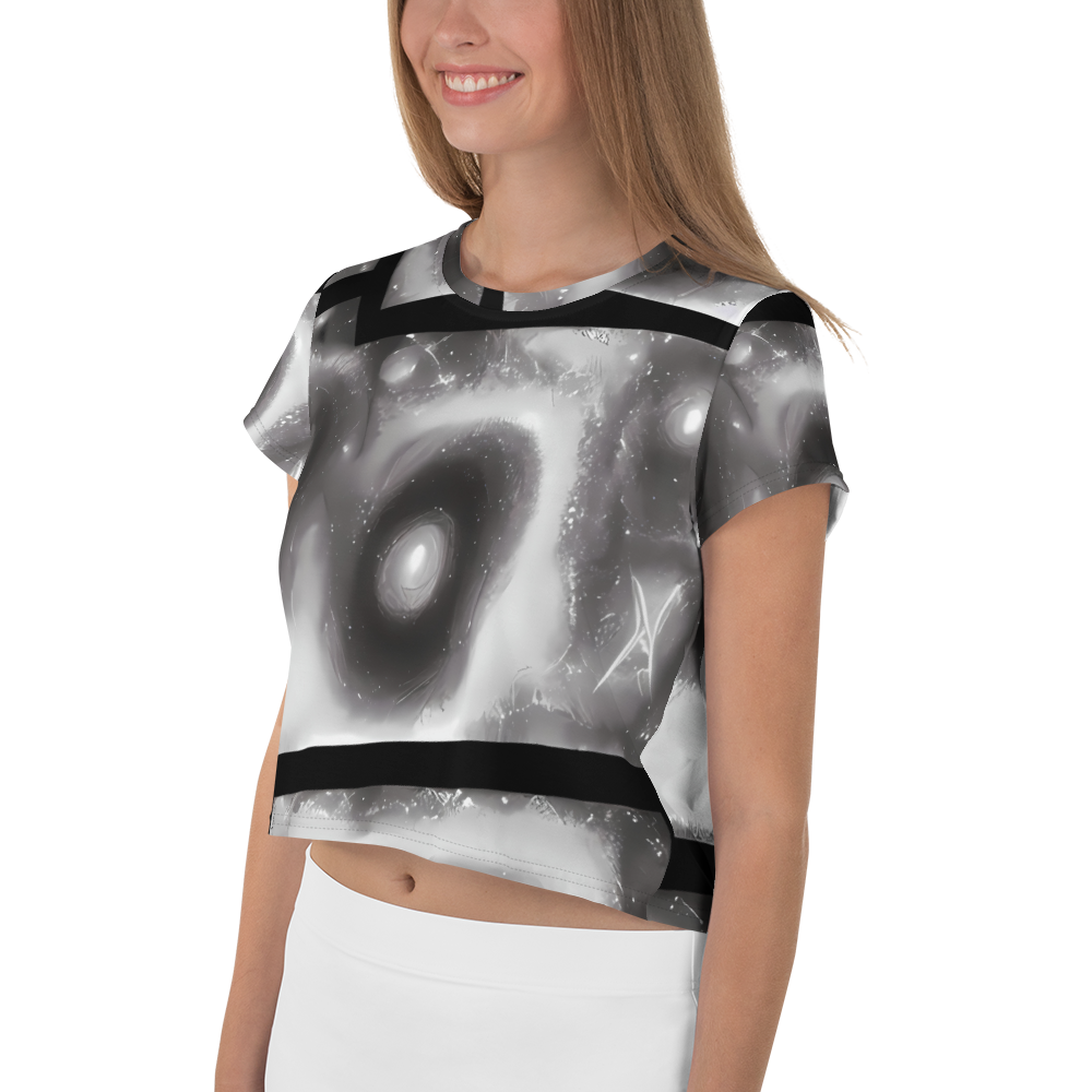 Women's Crop Tee - Arbus Whorls