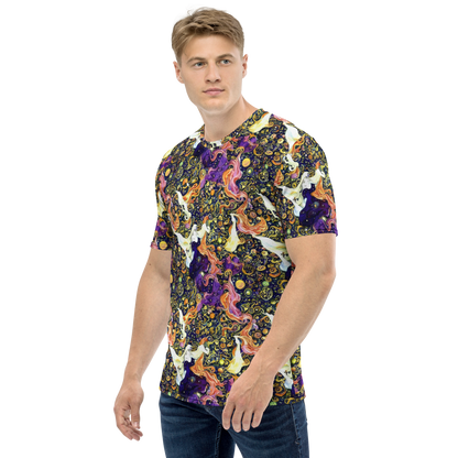 Men's Crew Neck T-Shirt - Ethereal Waltz