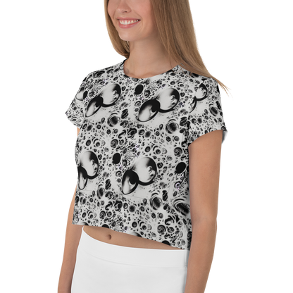 Women's Crop Tee - Crater Swirl