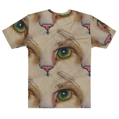 Men's Crew Neck T-Shirt - Emerald Gaze