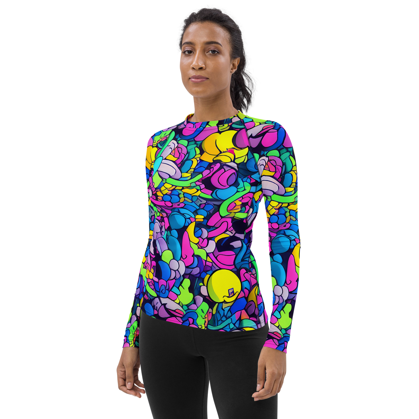 Women's Rash Guard - Radiant Revelation