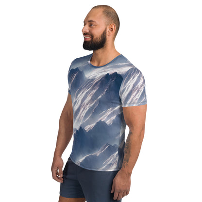 Men's Athletic T-Shirt - Frosted Zenith