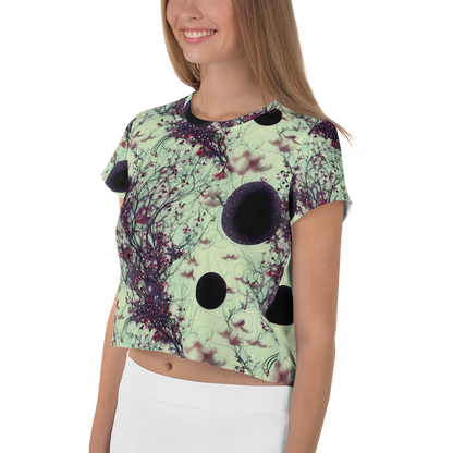 Women's Crop Tee - Celestial Bloom