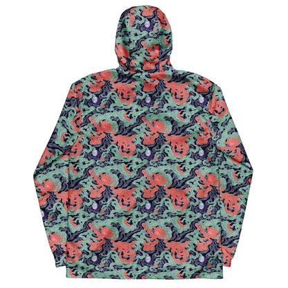 Men's Windbreaker - Cosmic Coral