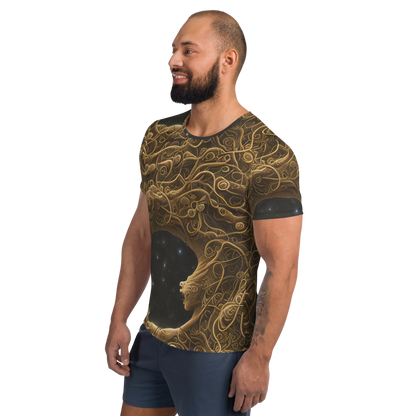 Men's Athletic T-Shirt - Gilded Reverie