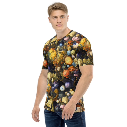 Men's Crew Neck T-Shirt - Baroque Blossom