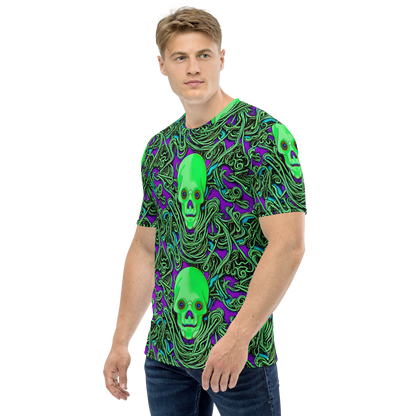 Men's Crew Neck T-Shirt - Ghostly Labyrinth