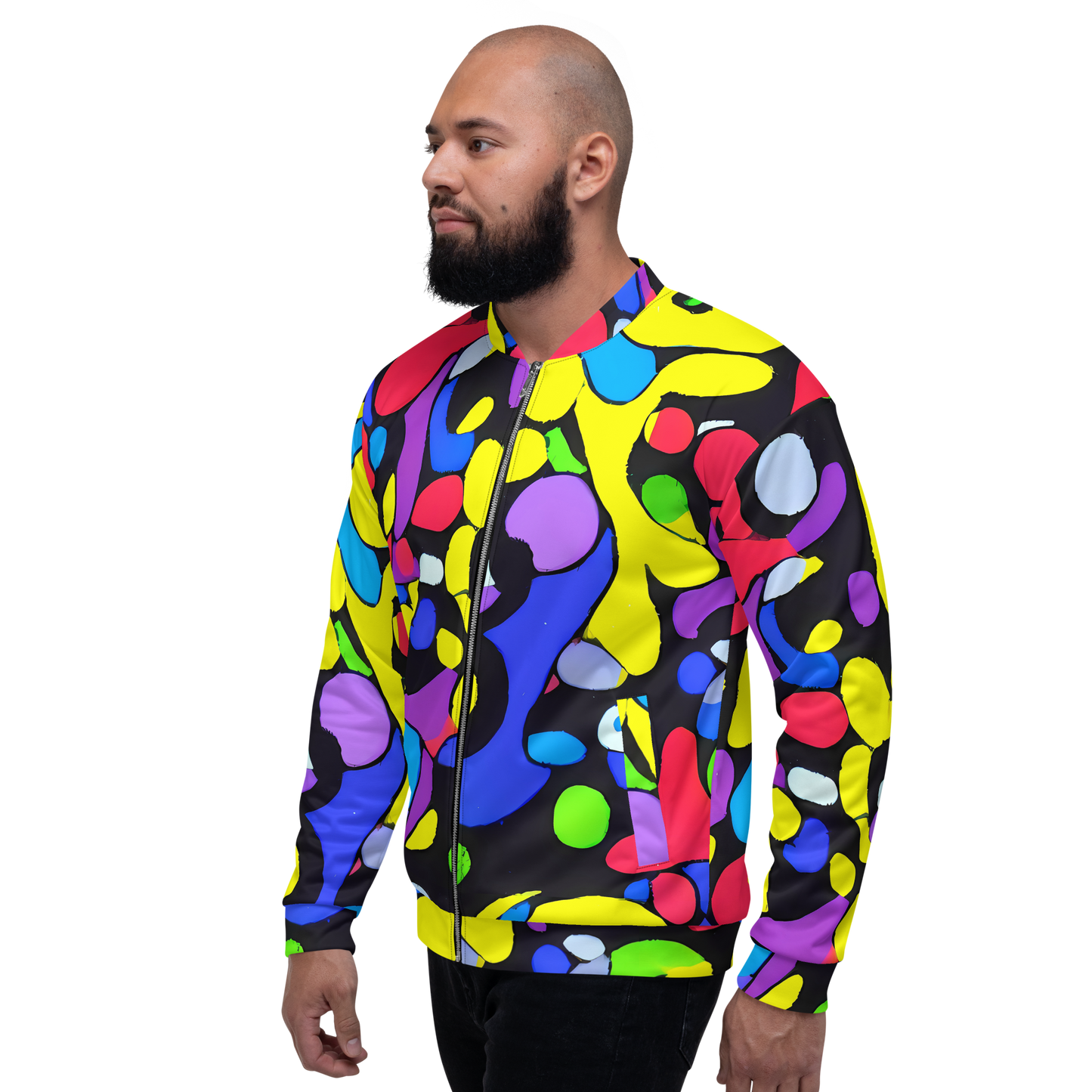 Bomber Jacket - Miró's Mosaic