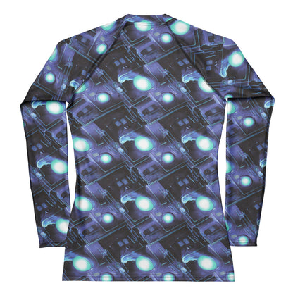 Women's Rash Guard - Galactic Circuit