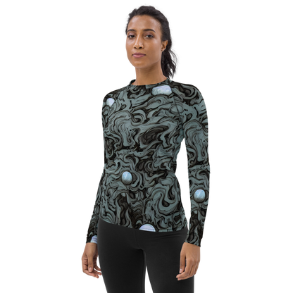 Women's Rash Guard - Caruso Swirl