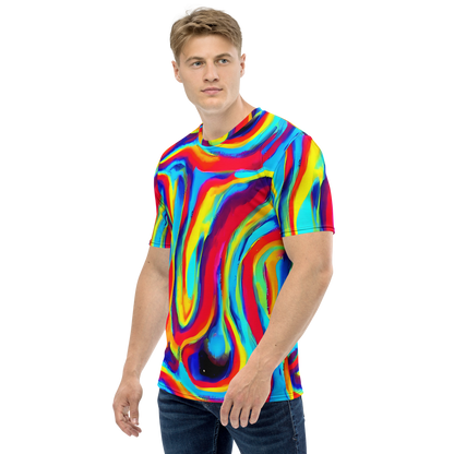 Men's Crew Neck T-Shirt - Stael Swirls