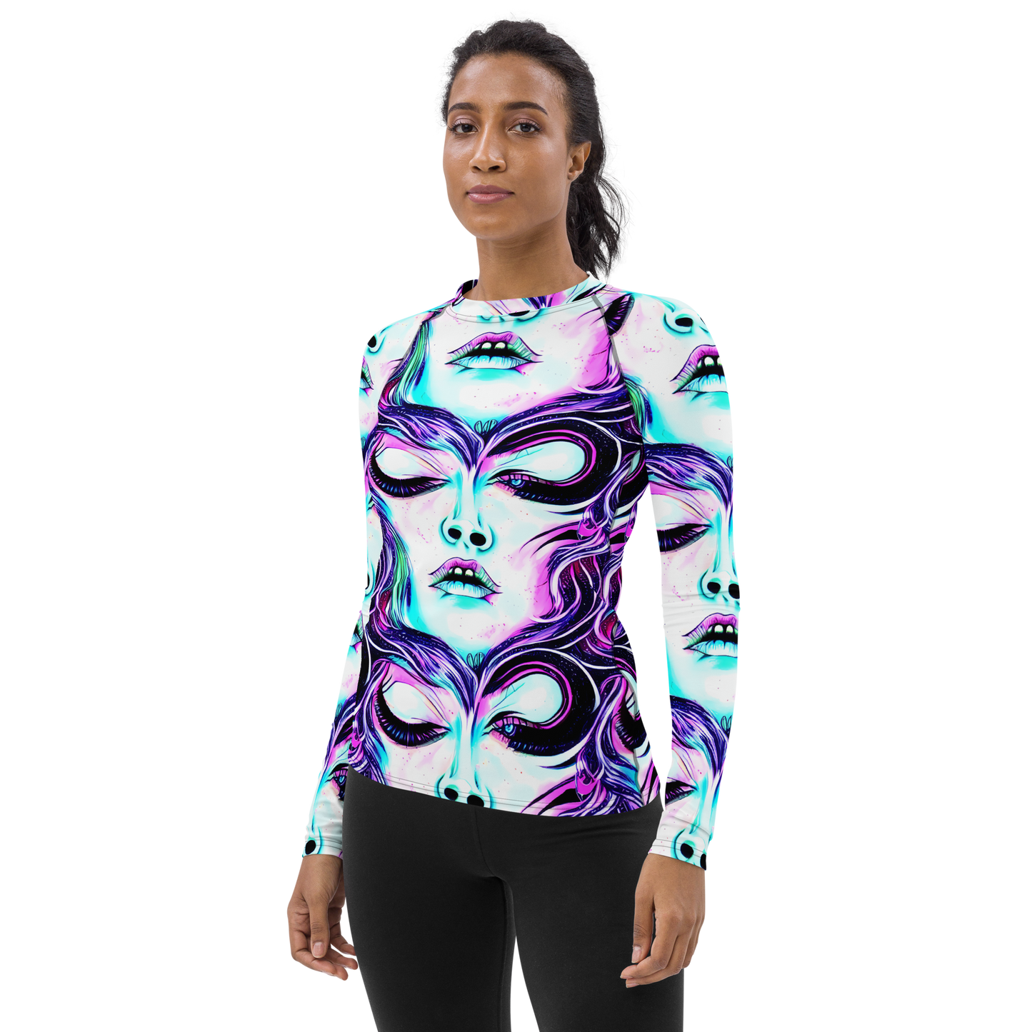 Women's Rash Guard - Chroma Soirée