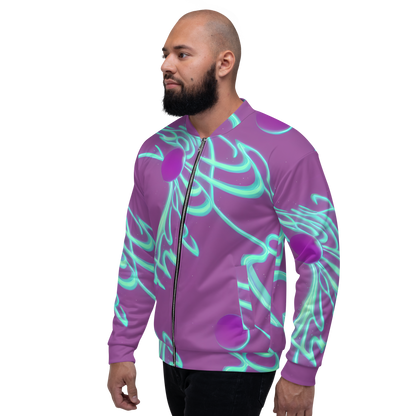 Bomber Jacket - Neon Drift