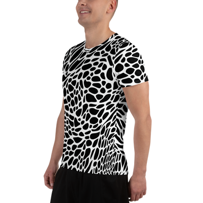 Men's Athletic T-Shirt - Monochrome Mystique