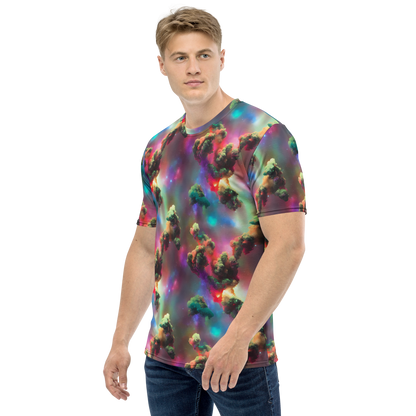 Men's Crew Neck T-Shirt - Nebula Dreams