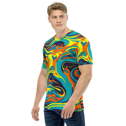 Men's Crew Neck T-Shirt - Mythic Maelstrom