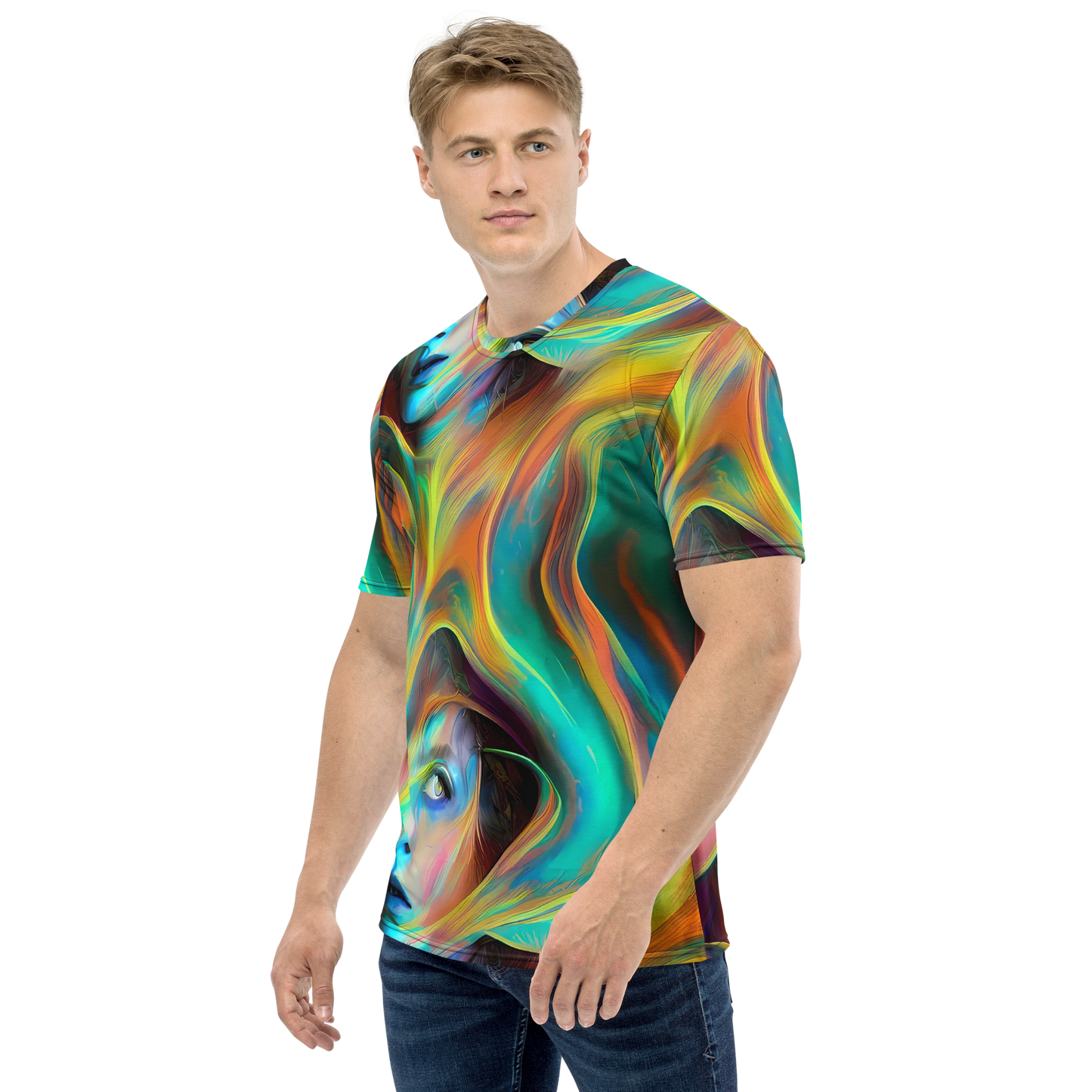 Men's Crew Neck T-Shirt - Dreamweaver Fusion