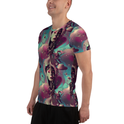 Men's Athletic T-Shirt - Nouveau Galaxy