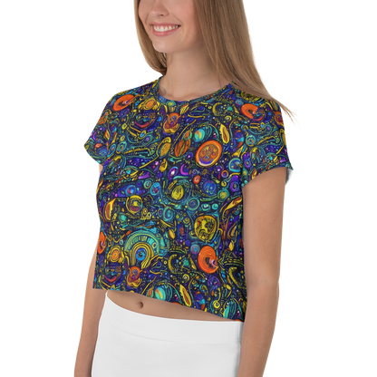 Women's Crop Tee - Vasnetsov Vortex