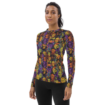 Women's Rash Guard - Kaleidoscopic Spirits