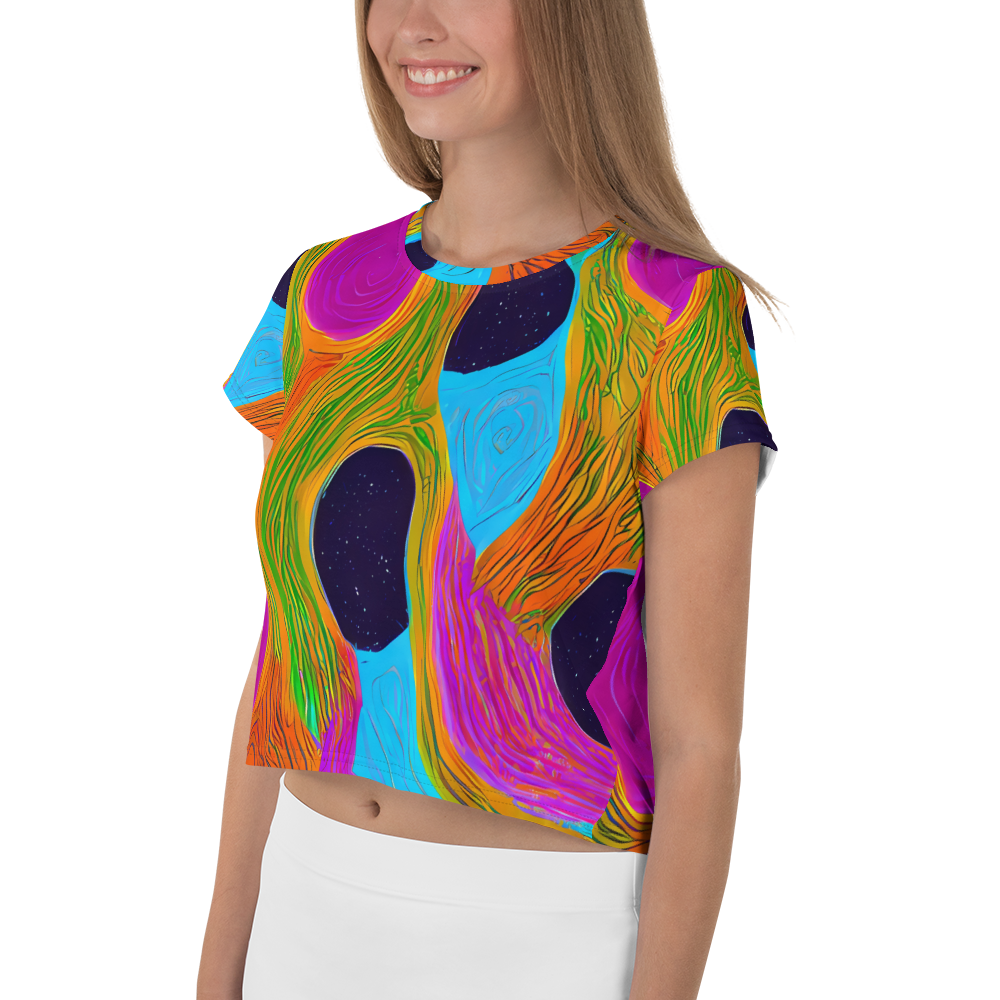 Women's Crop Tee - Galactic Harmony